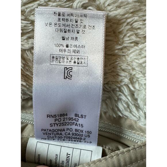 Patagonia Los Gatos reversable hooded vest, small, Sherpa fleece - Picture 13 of 15